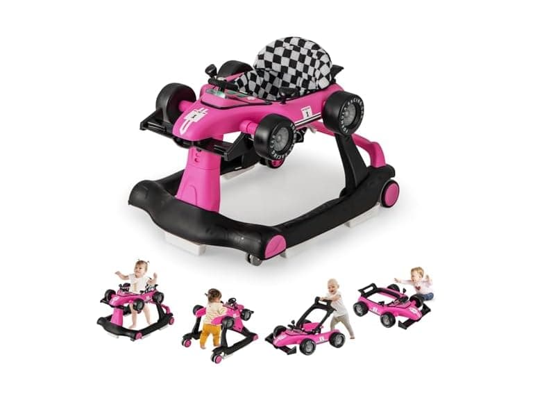 GLACER Foldable Baby Walker, 4-in-1 - Image 1