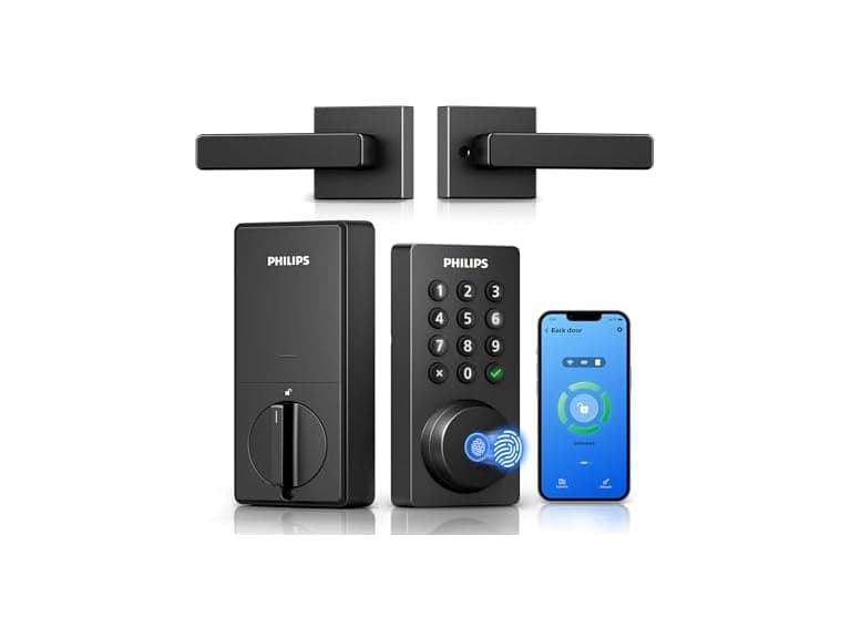 Philips WiFi Keypad Door Lock with Handle - Image 1