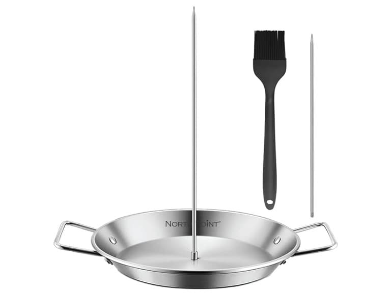 North Point 4 Piece Skewer Grill Set - Image 1