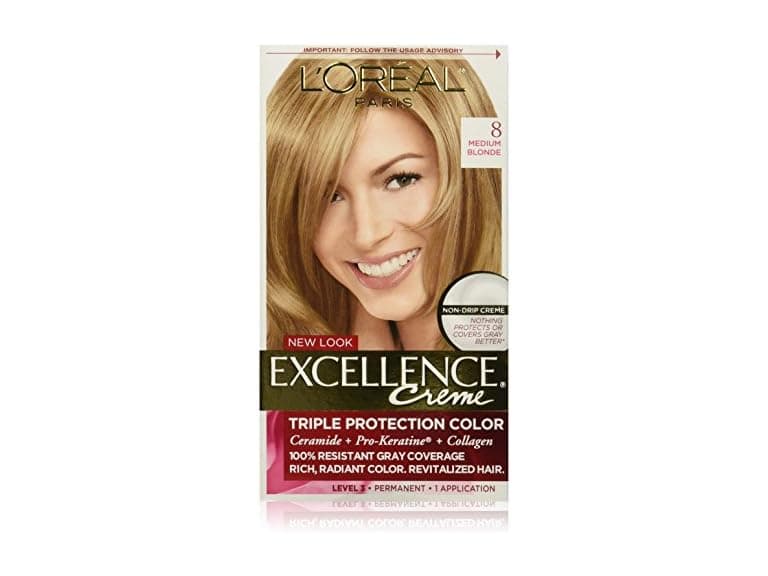 LOreal Paris Excellence Creme 8 Medium Blonde - Image 1