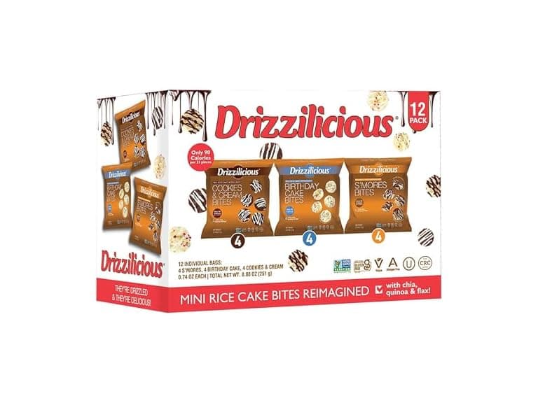 Drizzilicious Rice Cakes Variety, 12pk - Image 1