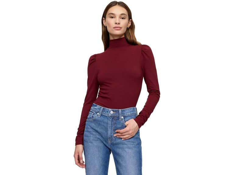 GAP Women (XL) Long Turtleneck Red Delicious - Image 1