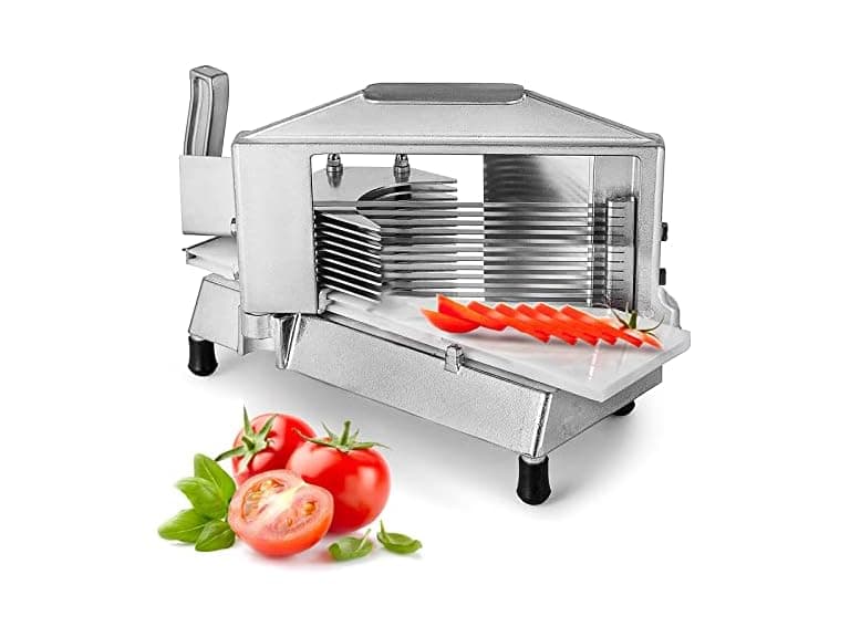 VEVOR Commercial Tomato Slicer, 1/4 - Image 1