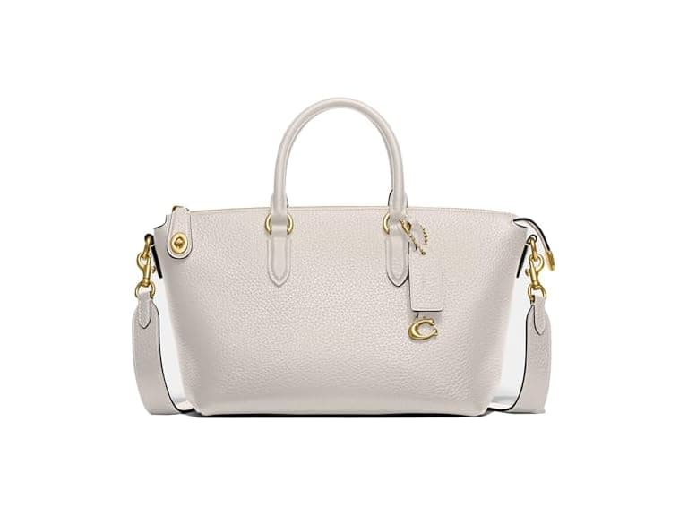 Coach Women's Soft Pebble Leather Cara Satchel - Image 1