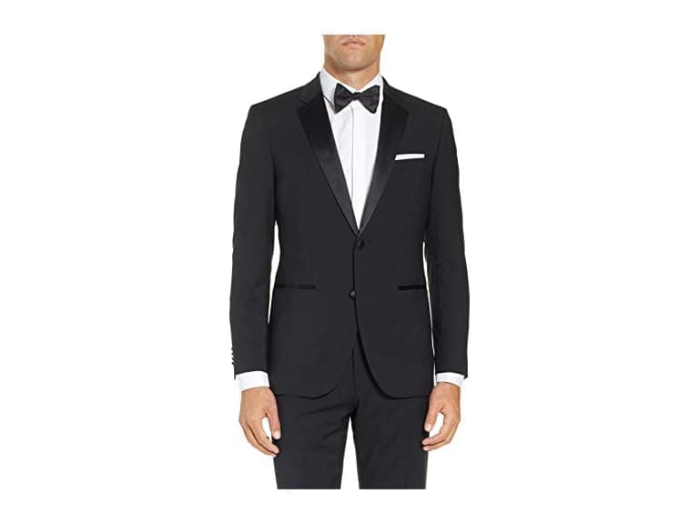 Adam Baker Men (40 Tall) Bl401 Slim Tuxedo Suit - Image 1