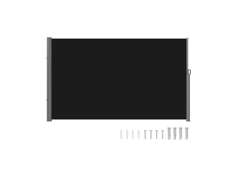 Retractable Side Awning, 71''x 118'' Aluminum - Image 1