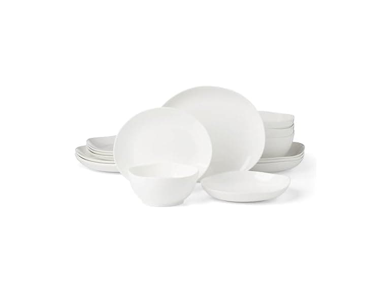 Lenox Studio 1414 Curve Bone China 16-Piece Dinnerware Set - Image 1