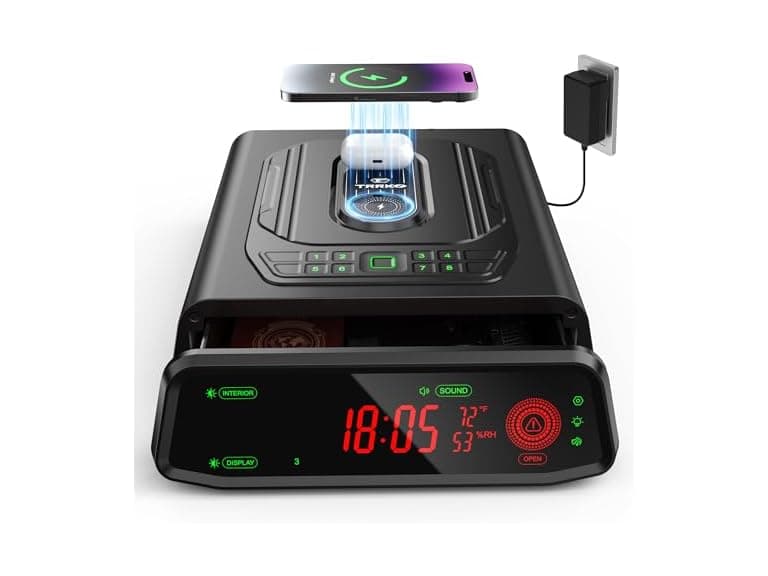 TRRKO Biometric Gun Safe for Handgun - Image 1