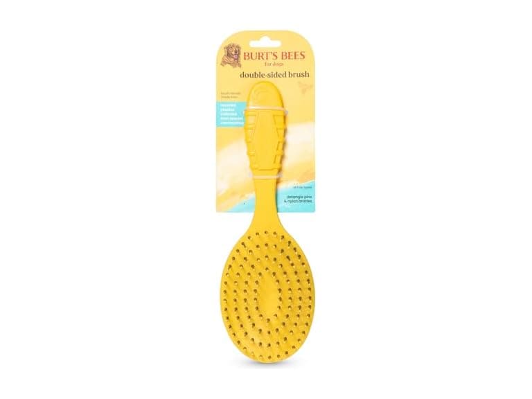 Burt's Bees for Pets Double Sided Brush for Large Dogs - Image 1