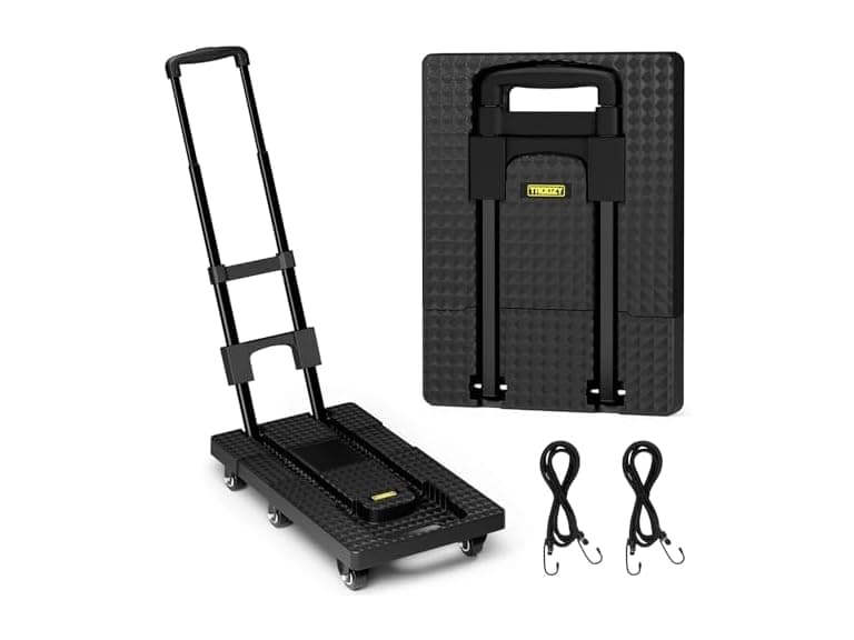Folding Hand Truck Dolly 6-Wheel 440lbs - Image 1