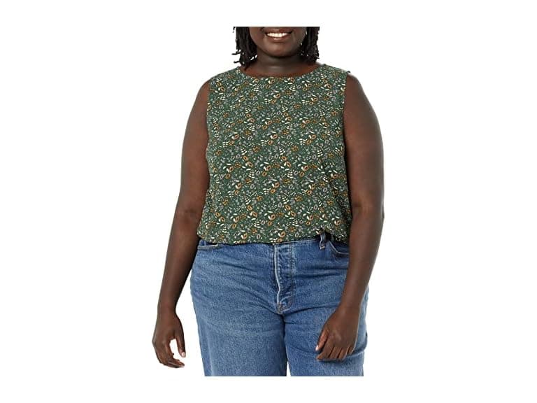 Amazon Essentials Women Regular-Fit Sleeveless Top - Image 1