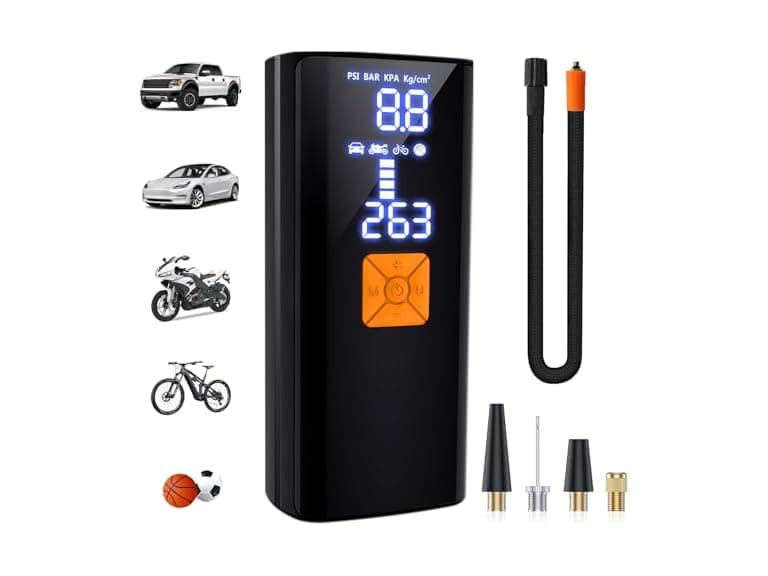 Tire Inflator Portable Air Compressor - Image 1