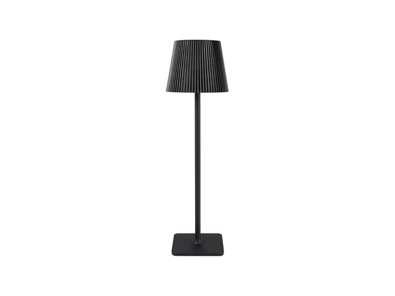 Mikasa Fluted Rechargeable LED Table Lam - Image 1