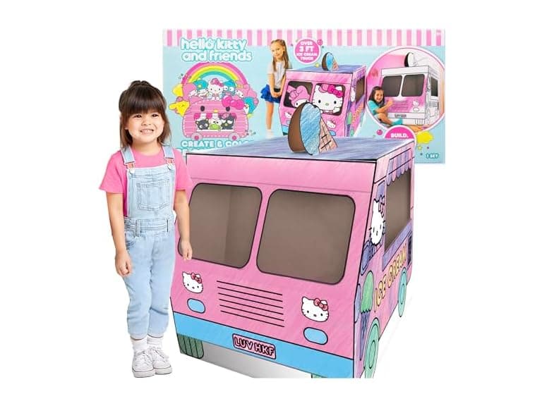 Hello Kitty and Friends Create & Color Ice Cream Truck Playhouse - Image 1