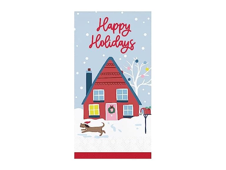 Christmas Village Guest Towels, 48 ct - Image 1
