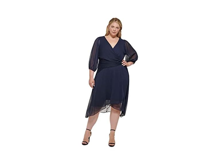 Dkny Women (22W) Balloon Sleeve Dress - Image 1