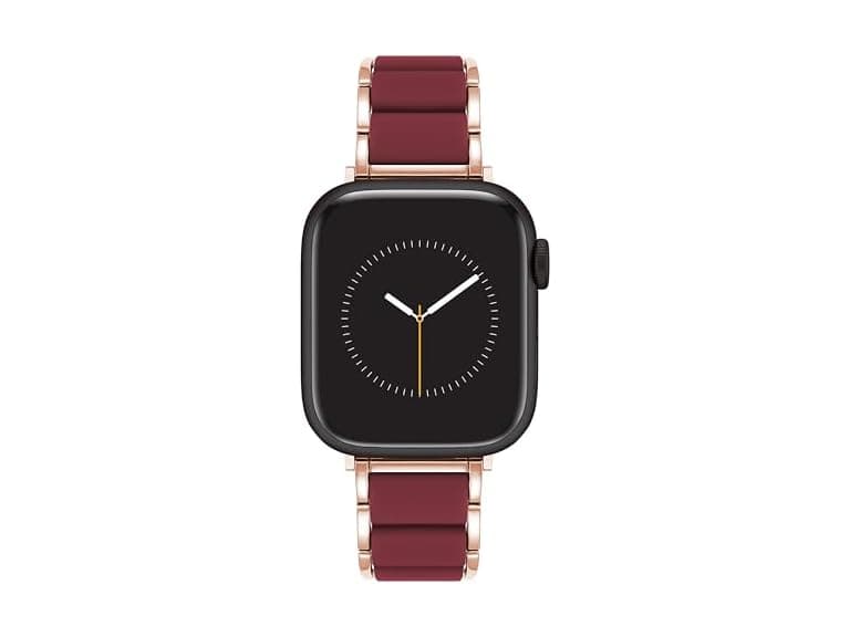 Anne Klein 42mm Silicone Fashion Bracelet Watch - Image 1