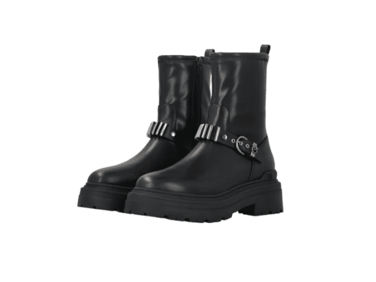 Pinko Mia 27 Leather Boots Black 41 - Image 1