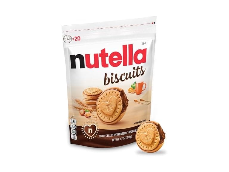 Nutella Biscuits Cookies Filled with Nutella - Image 1