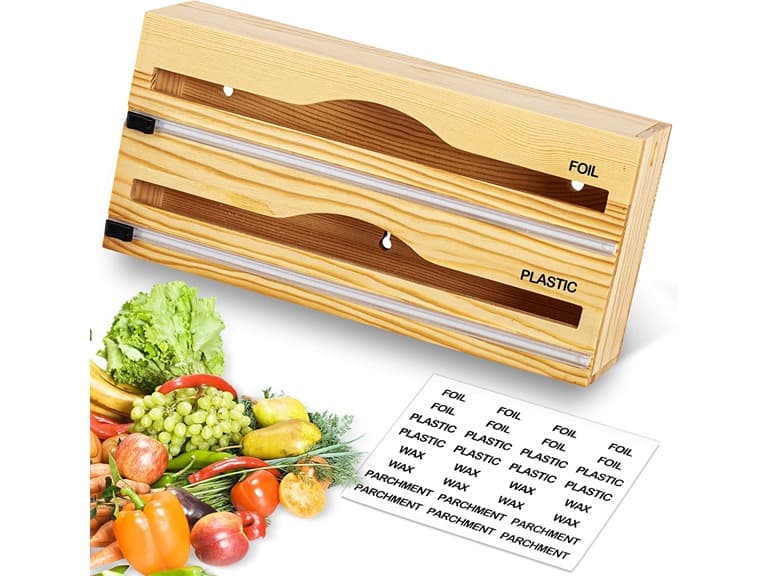 Foil And Plastic Wrap Organizer - Image 1