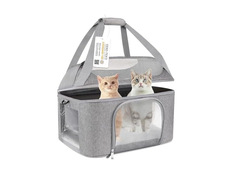 Bejibear Large Cat Carrier Soft Side Pet Carr - Image 1