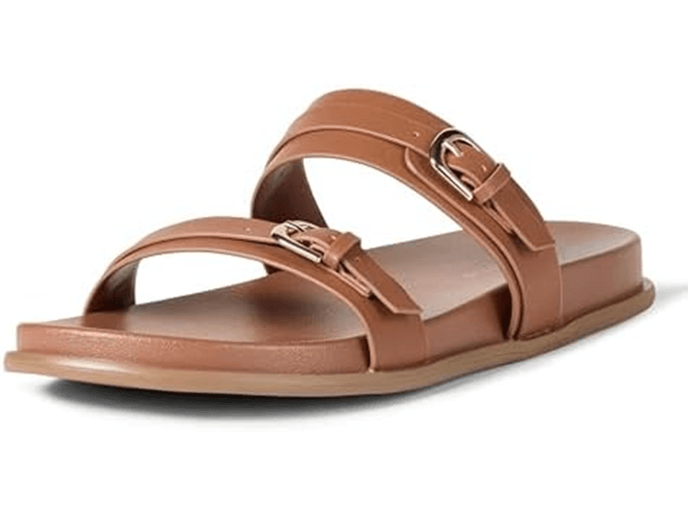 The Drop Women's Avona Two Strap Slide Sandal - Image 1