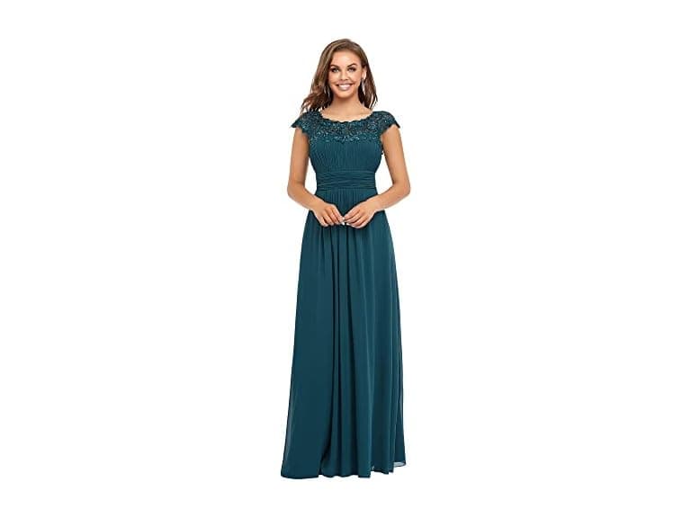 Ever-Pretty Women Rinestone Chiffon A-Line Dress - Image 1
