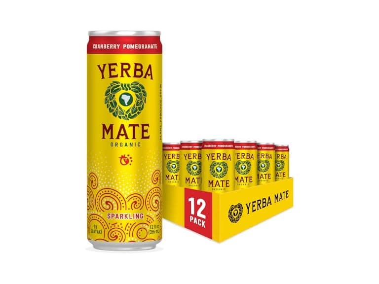 12PK Yerba Mate Cranberry Pomegranate - Image 1