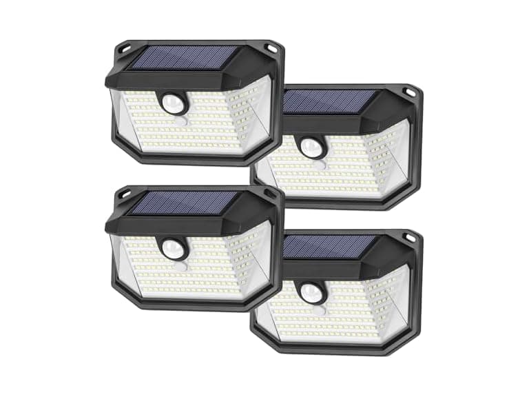 Brightever Motion Sensor Flood Lights 4 Pack - Image 1