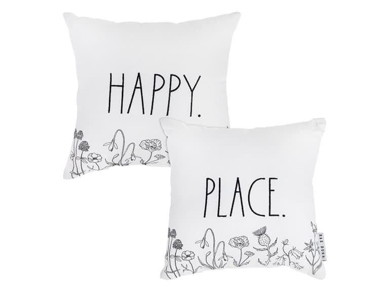 Rae Dunn Decorative Throw Pillows 2-Pack - Image 1