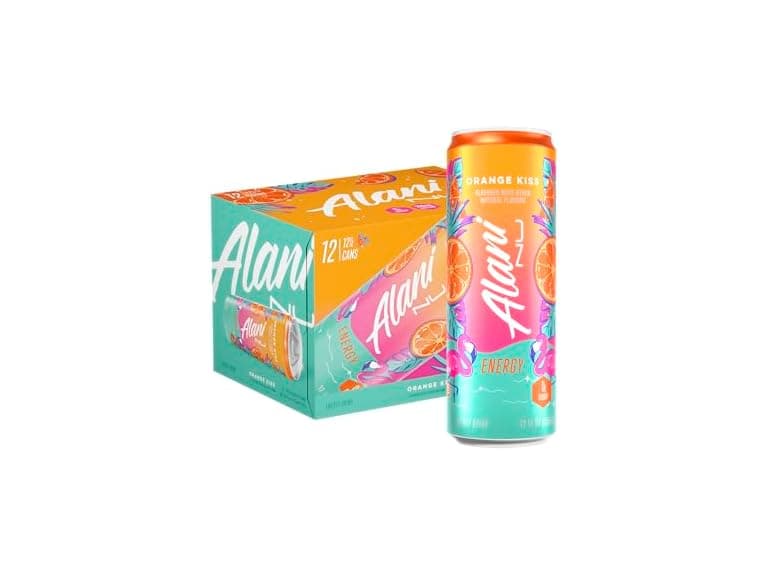 Alani Nu ORANGE KISS Low Calorie Energy Drinks - Image 1