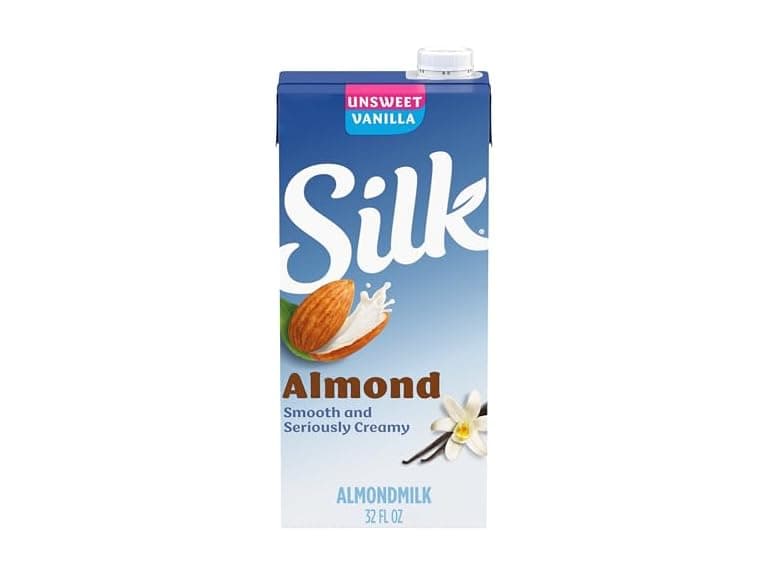 Silk Shelf-Stable Almondmilk, Unsweetened Vanilla, 1 qt. - Image 1