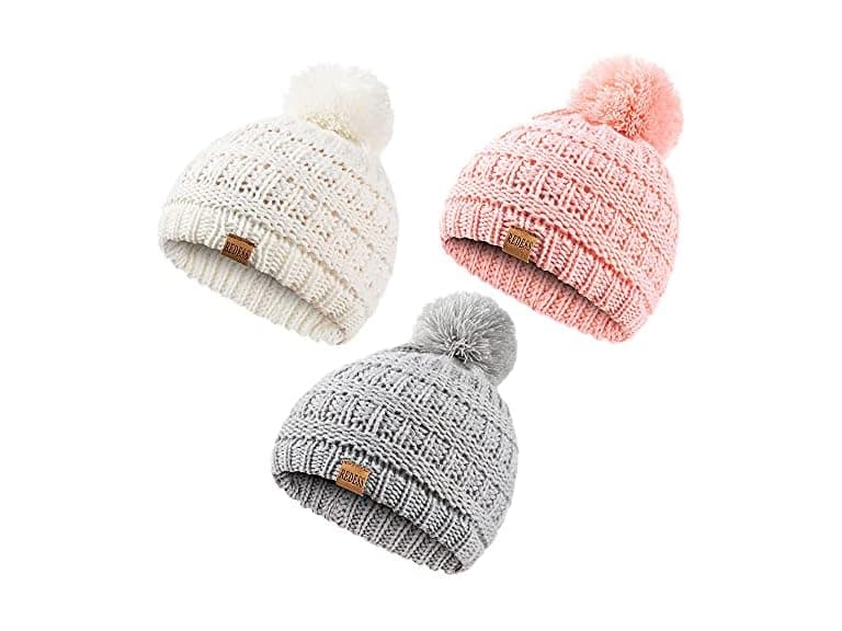 Redess Girls (0-3T) Baby Kids Winter Hats - Image 1