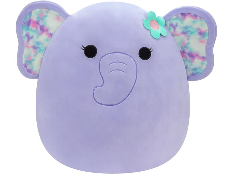 Squishmallows Original 20" Anjali Purple Elephant - Image 1