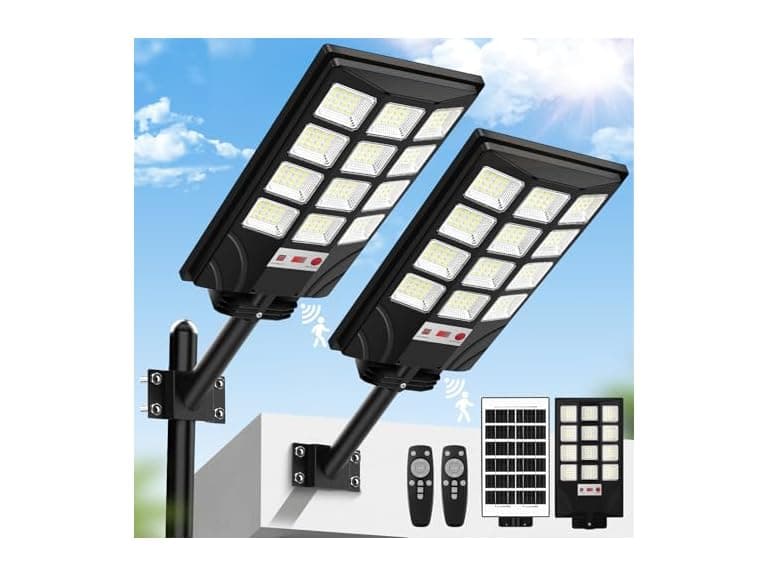 Brightever Solar Street Lights 2 Pack - Image 1