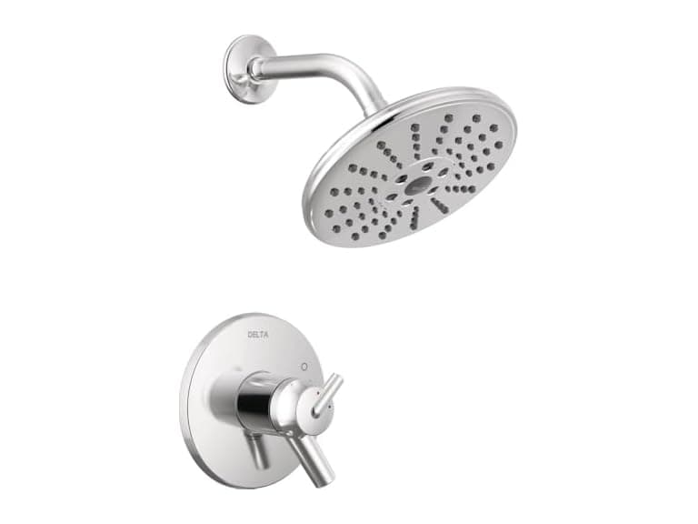 DELTA FAUCET T17T259-H2O, 7 x 7 x 3 inches, Chrome - Image 1