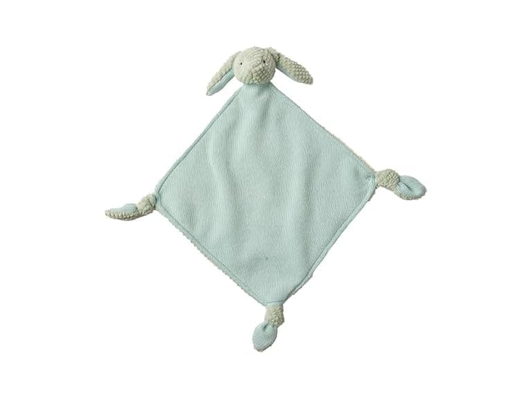 Mary Meyer Lovey Baby & Toddler Stuffed Animal Green Bunny - Image 1