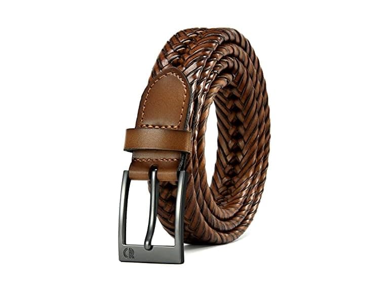 Chaoren Men (38) Leather Braided Belts - Image 1