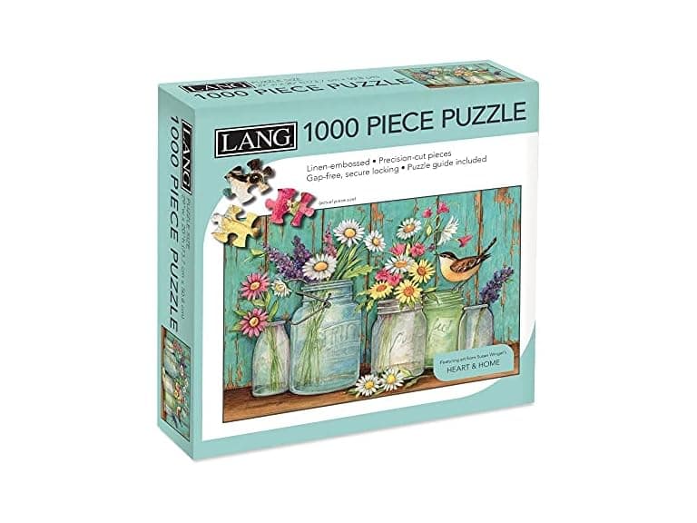 Lang Companies, Mason Flowers 1000 Piece - Image 1