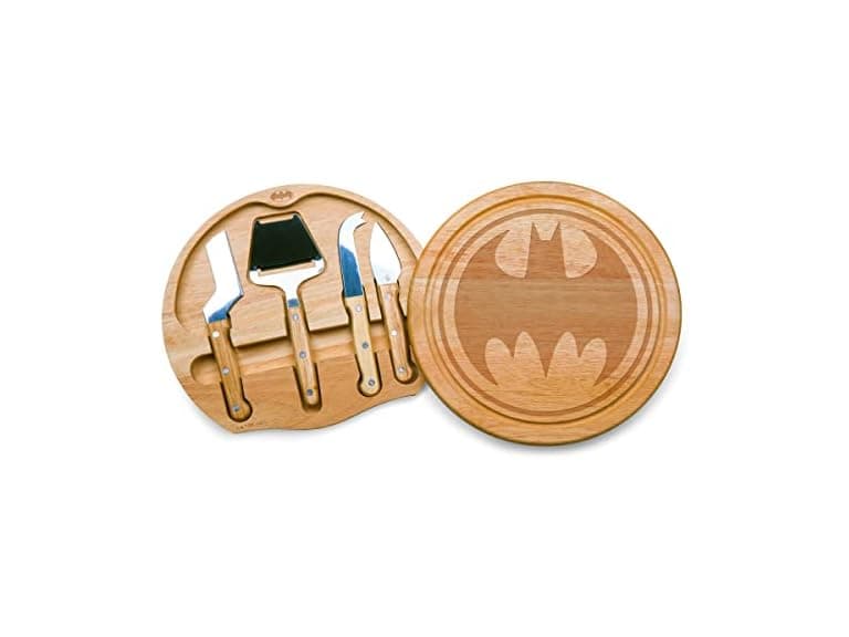 DC Comics Batman Bat Signal Circo Cheese Board & Knife Set - Image 1