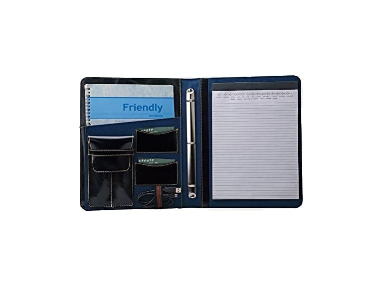 3 Ring Binder Portfolio Leather - Image 1
