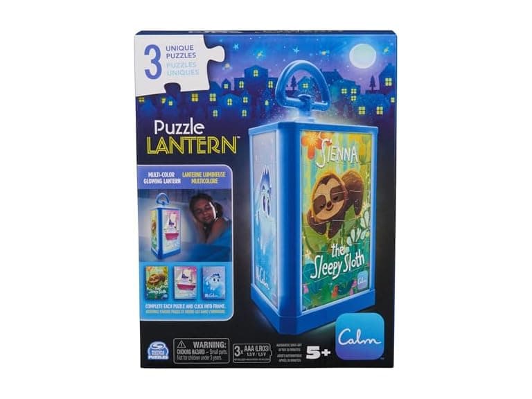 Calm App, 3-in-1 Glowing Lantern, 24-Piece Puzzle - Image 1