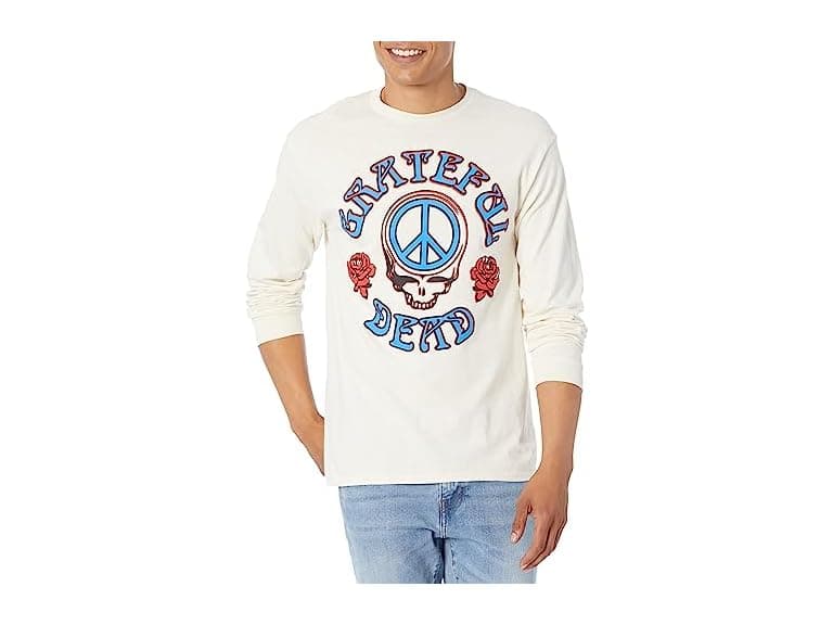 Grateful Dead (M) Exclusive Simple Peace Your Tee - Image 1