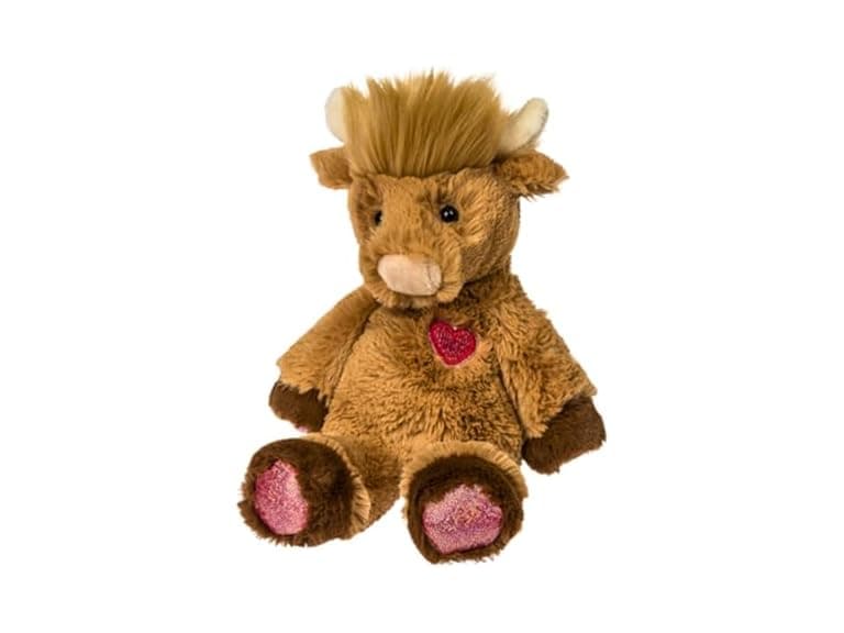 Mary Meyer Stuffed Animal 9-Inches, Honey Highland Cow - Image 1