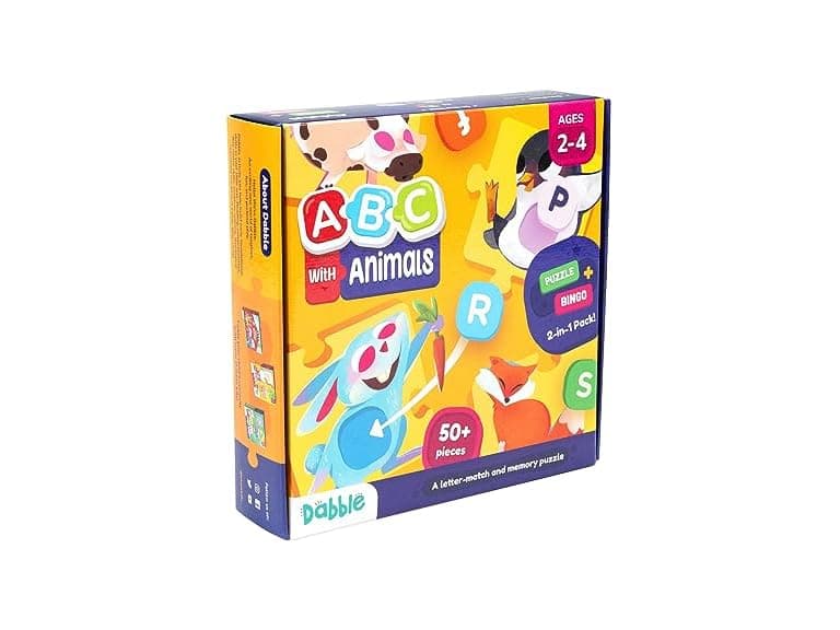 LoveDabble Learn ABC with Animals: Match & Bingo Delight! - Image 1