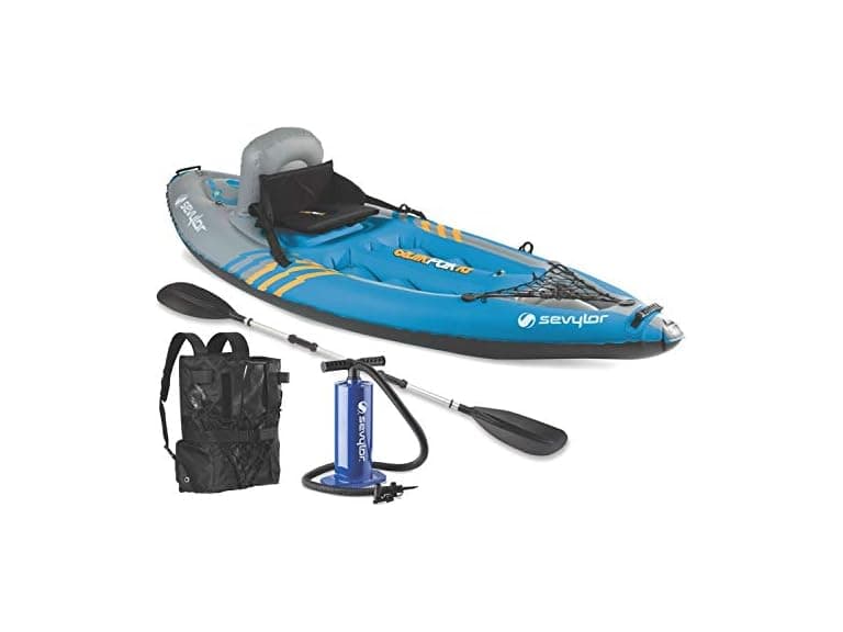 Sevylor QuickPak 1-Person Inflatable Kayak - Image 1