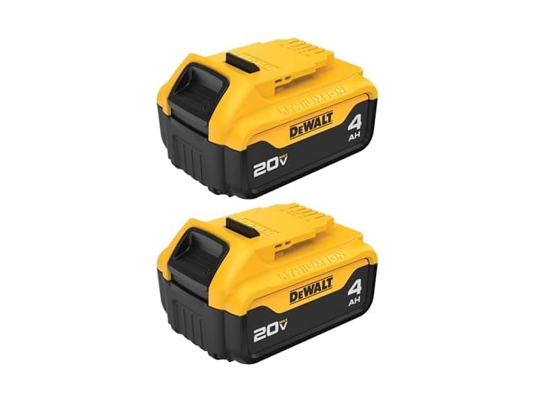 DEWALT DCB204-2 20V MAX Battery, 4.0-Ah 2-Pack - Image 1