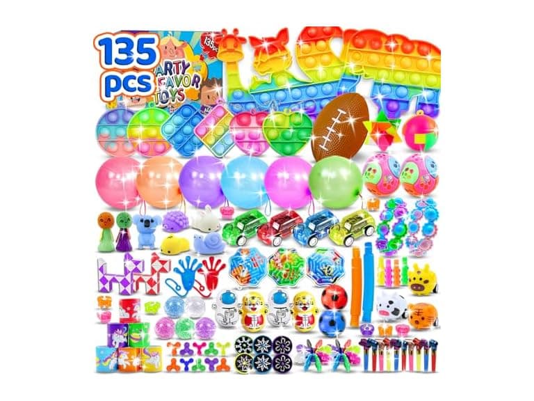 Erosbon 135pcs Party Favors for Kids - Image 1