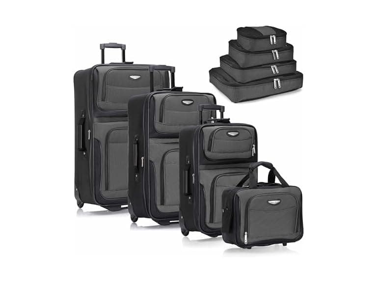 Travel Select Amsterdam Softside Luggage, 8-Piece Set (15/21/25/29) - Image 1