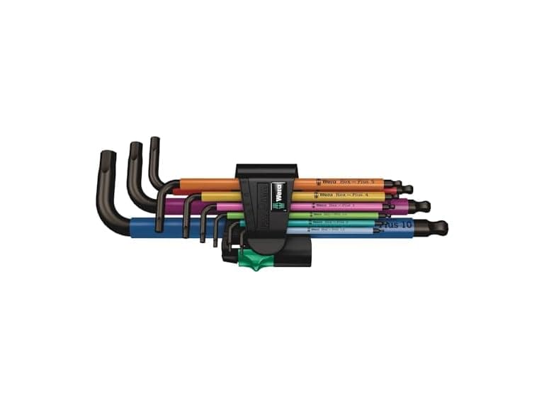 Wera 950/9 One Size Wera Tools Long Arm Key Set - Image 1